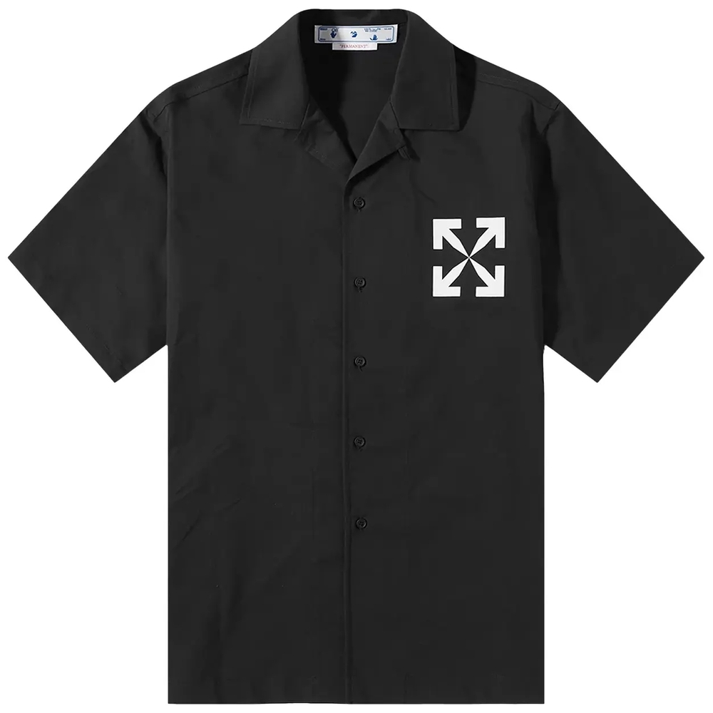 Off-White Single Arrow Black Casual Button Down Shirt